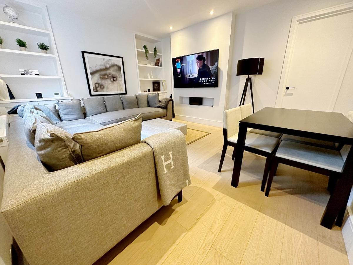 Londwell, Luxe And Leaves, Chelsea Flat With Private Garden Apartment Лондон Екстериор снимка